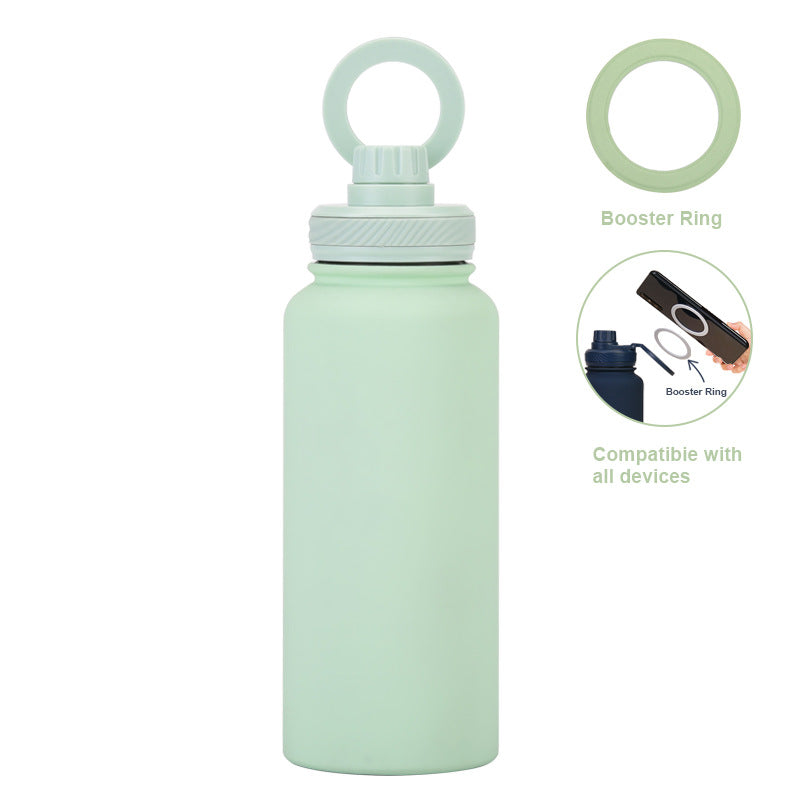 Insulated Water Bottle w/Mag Phone Bracket
