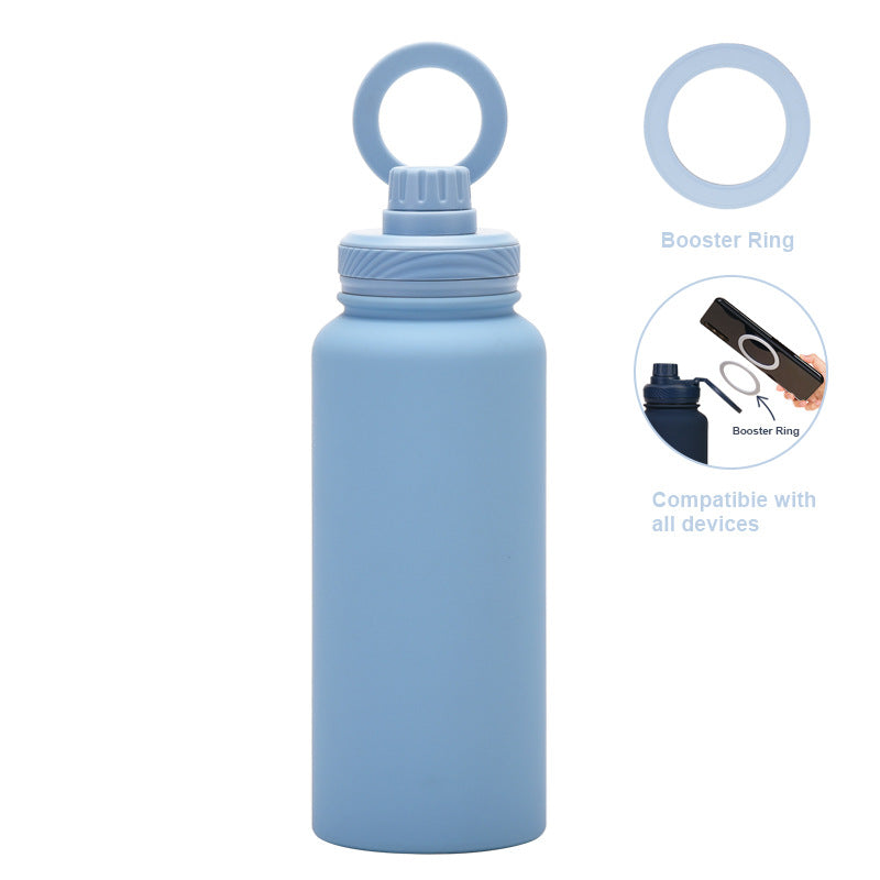 Insulated Water Bottle w/Mag Phone Bracket