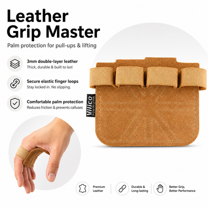 Leather Grip Master (Palm Sleeve)