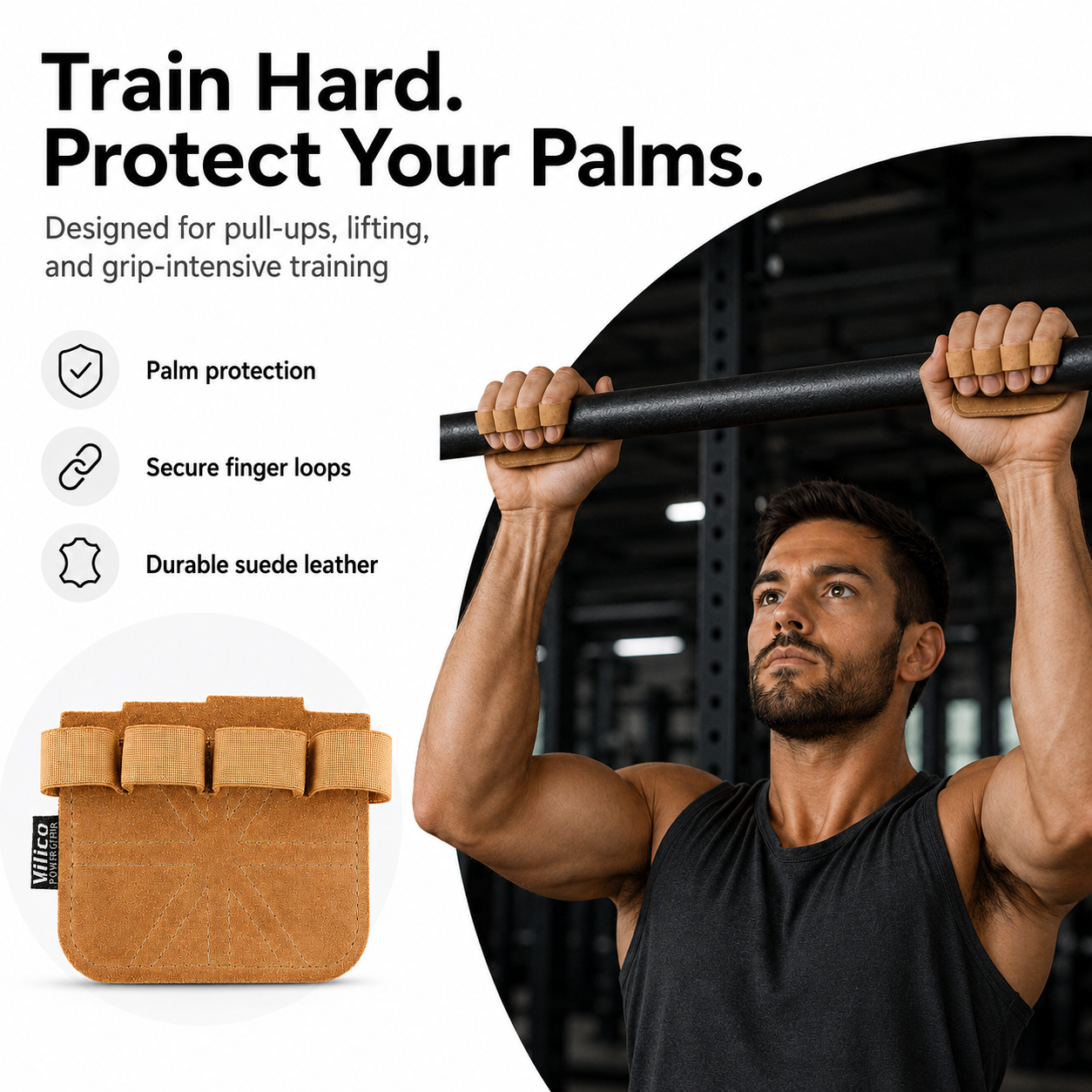 Leather Grip Master (Palm Sleeve)