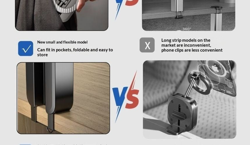 360° Swivel Compact Phone Holder