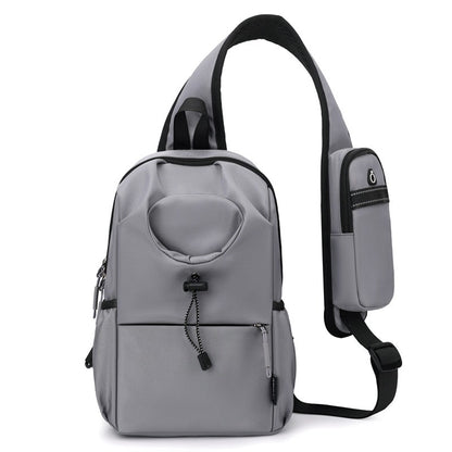 Oxford Cloth Waterproof Crossbody Kettle Bag
