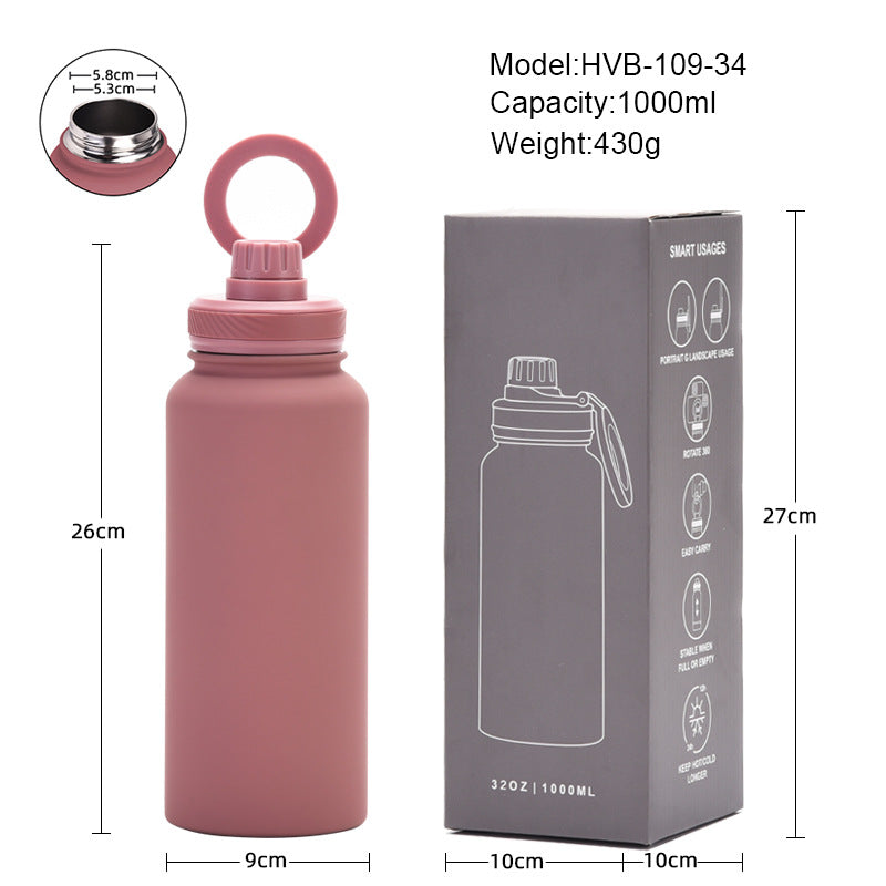 Insulated Water Bottle w/Mag Phone Bracket