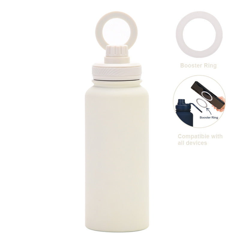 Insulated Water Bottle w/Mag Phone Bracket