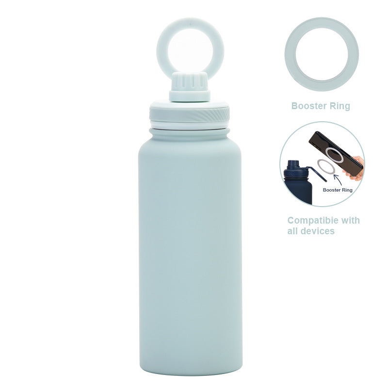 Insulated Water Bottle w/Mag Phone Bracket