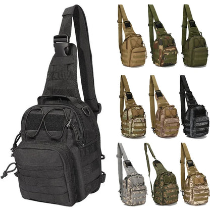 Tactical Shoulder Chest Bag Rover EDC Outdoor CCW Sling Bag Waterproof Hiking Camping Pack Hunting Concealed Range Bag Wholesale