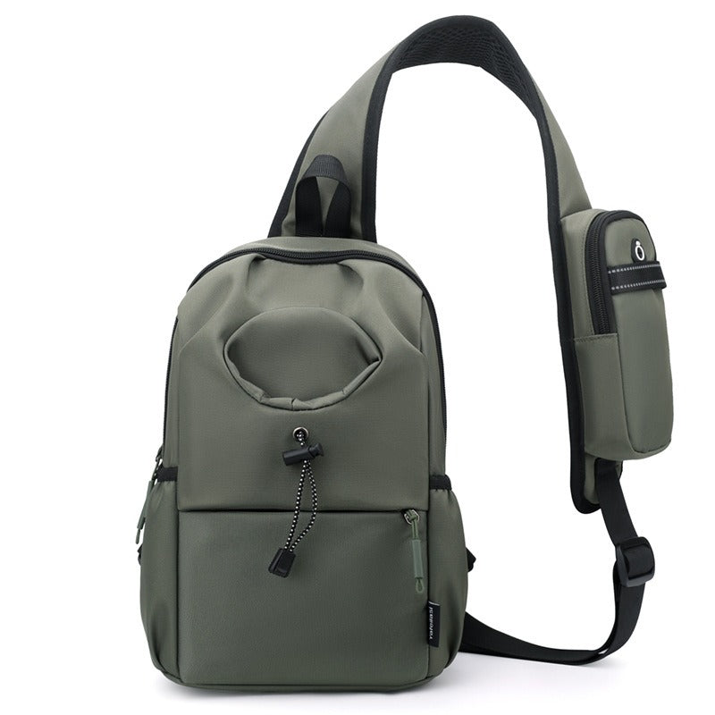 Oxford Cloth Waterproof Crossbody Kettle Bag