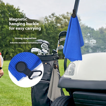 Magnet-Attach Microfiber Golf Towel