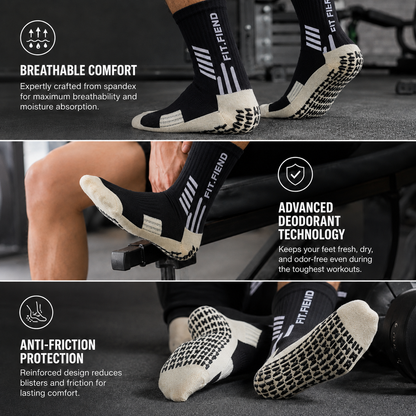 Hybrid Training Grip Socks