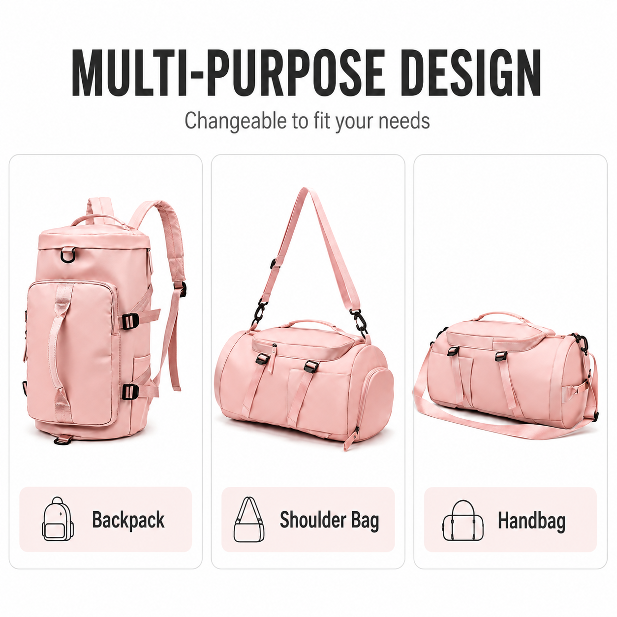 Fit-Fiend Duffle/Backpack (Men/Women)
